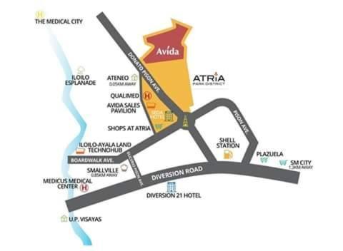 Avida Atria T2-F ,5Mins To Festive Walk And 4 Mins To Iloilo Convention Center Aparthotel Ngoại thất bức ảnh